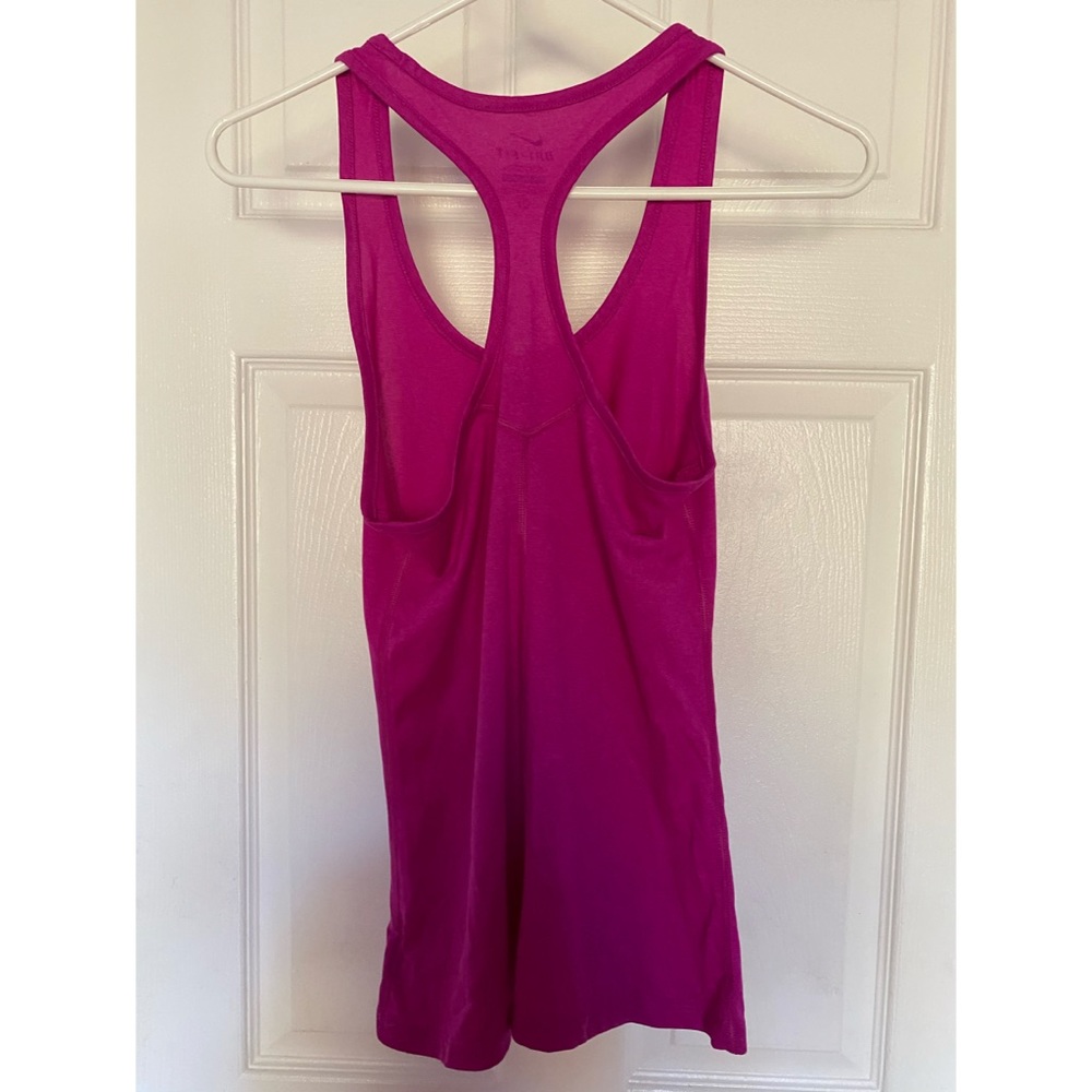 Nike Magenta Racerback Tank - Picture 6 of 6